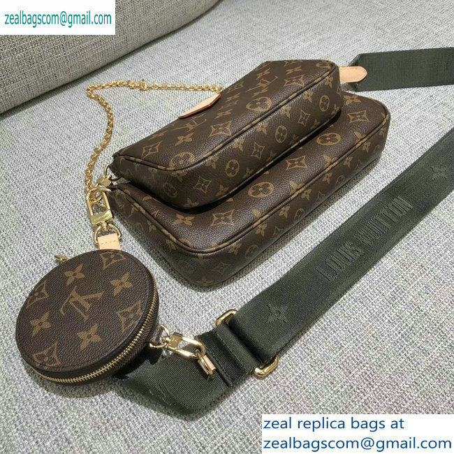 Louis Vuitton Multi-Pochette Accessoires Bag green