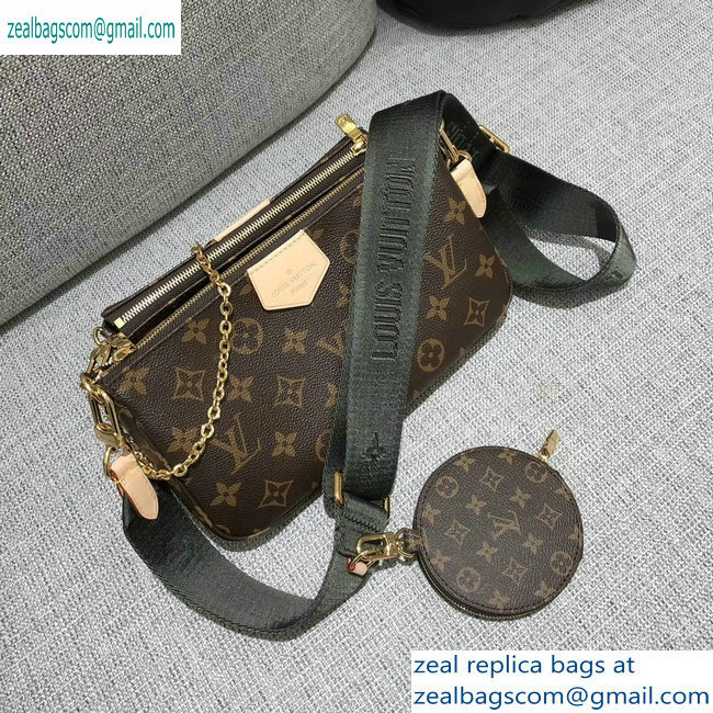 Louis Vuitton Multi-Pochette Accessoires Bag green