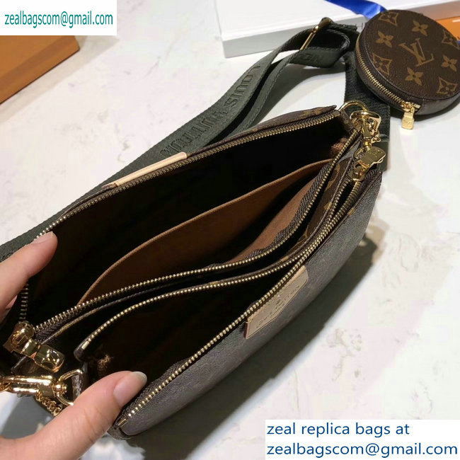 Louis Vuitton Multi-Pochette Accessoires Bag green