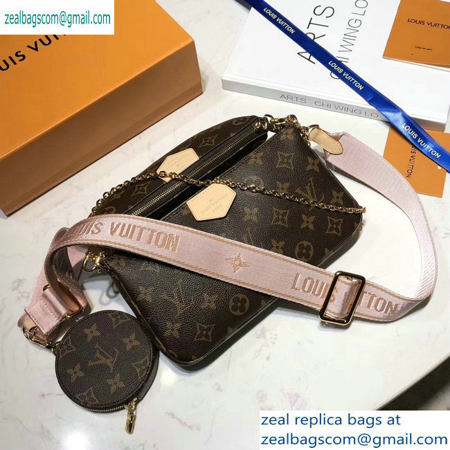 Louis Vuitton Multi-Pochette Accessoires Bag pink - Click Image to Close