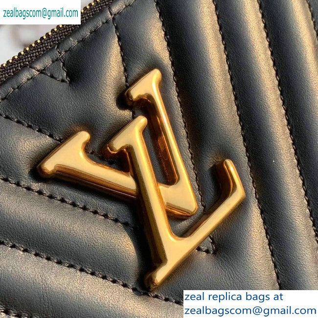 Louis Vuitton New Wave Zip Pochette Bag M63943 Black 2019