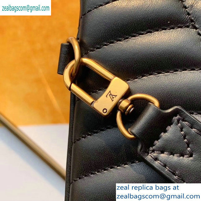 Louis Vuitton New Wave Zip Pochette Bag M63943 Black 2019 - Click Image to Close