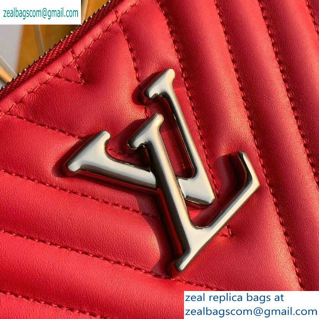 Louis Vuitton New Wave Zip Pochette Bag M67500 Red 2019 - Click Image to Close