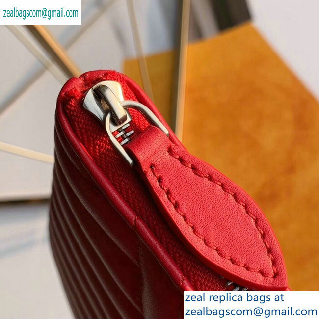 Louis Vuitton New Wave Zip Pochette Bag M67500 Red 2019