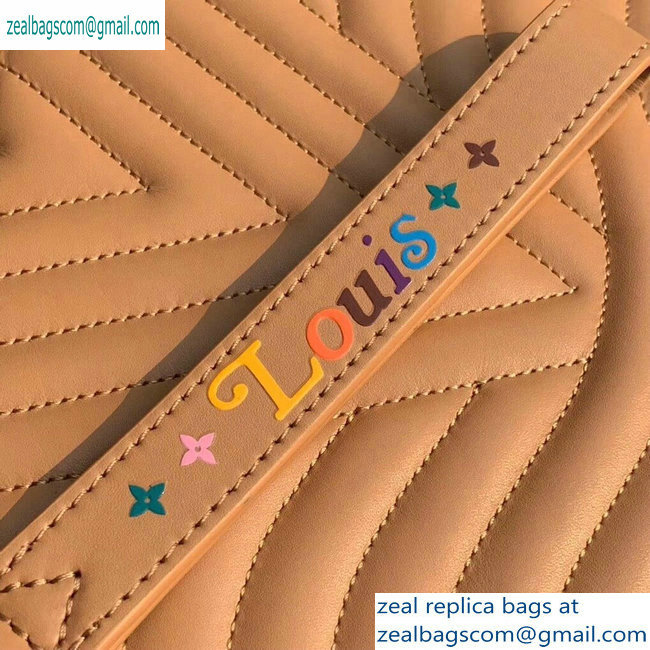 Louis Vuitton New Wave Zip Pochette Bag M68478 Apricot 2019 - Click Image to Close