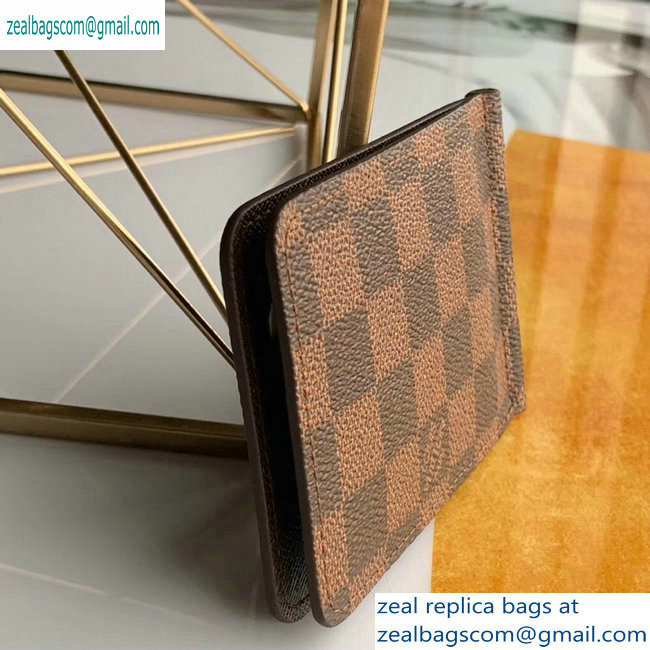 Louis Vuitton Pince Wallet Damier Ebene Canvas - Click Image to Close