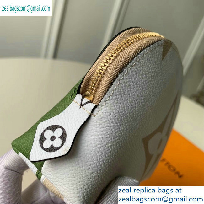 Louis Vuitton Pochette Cosmetique Cosme XL Bag M67693 Khaki - Click Image to Close