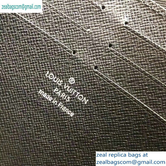 Louis Vuitton Pochette Voyage MM Bag Monogram Eclipse Canvas M61692 - Click Image to Close