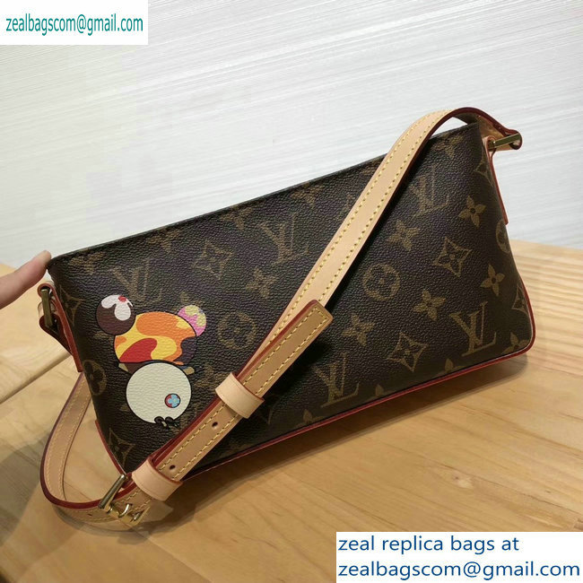 Louis Vuitton Print Monogram Canvas Crossbody Bag 2019 - Click Image to Close