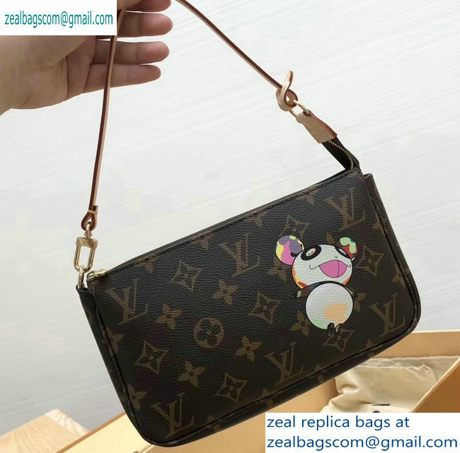 Louis Vuitton Print Monogram Canvas Pochette Accessoires Bag 2019