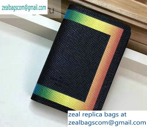 Louis Vuitton Rainbow Pocket Organizer Wallet M30348 2019