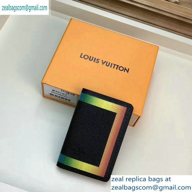 Louis Vuitton Rainbow Pocket Organizer Wallet M30348 2019