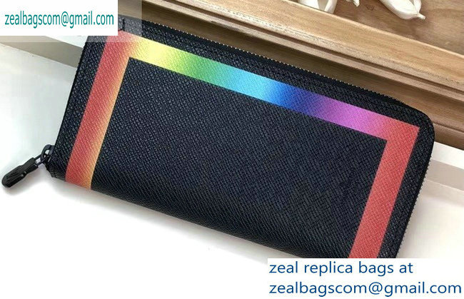 Louis Vuitton Rainbow Zippy Vertical Wallet M30569 2019