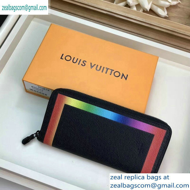 Louis Vuitton Rainbow Zippy Vertical Wallet M30569 2019