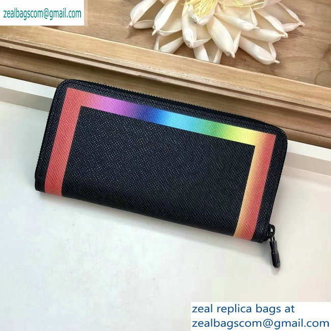 Louis Vuitton Rainbow Zippy Vertical Wallet M30569 2019