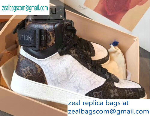 Louis Vuitton Rivoli Sneakers Boots Brown 2019 - Click Image to Close