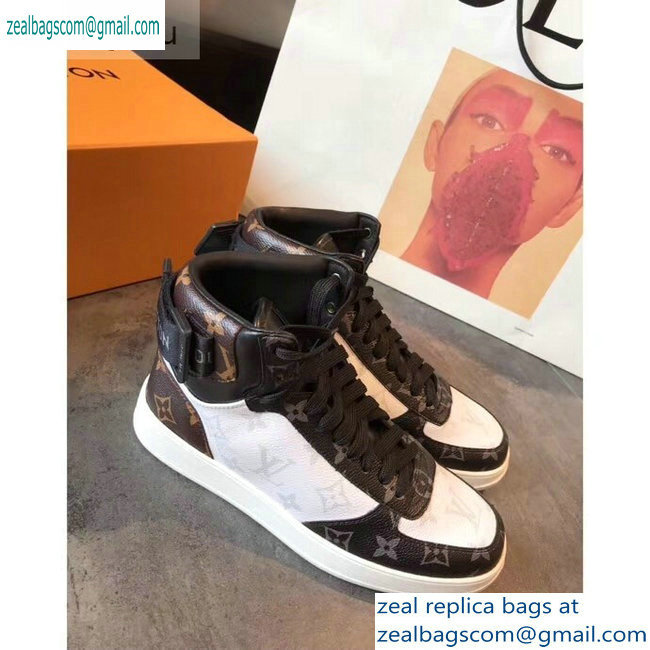 Louis Vuitton Rivoli Sneakers Boots Brown 2019 - Click Image to Close