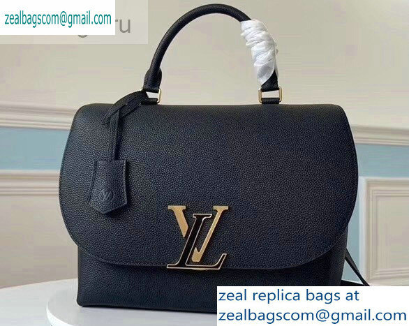 Louis Vuitton Soft Calfskin Volta Messenger Bag M53771 Black - Click Image to Close