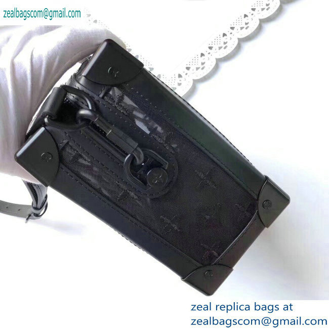 Louis Vuitton Soft Trunk Messenger Bag M53964 Black Mesh 2019