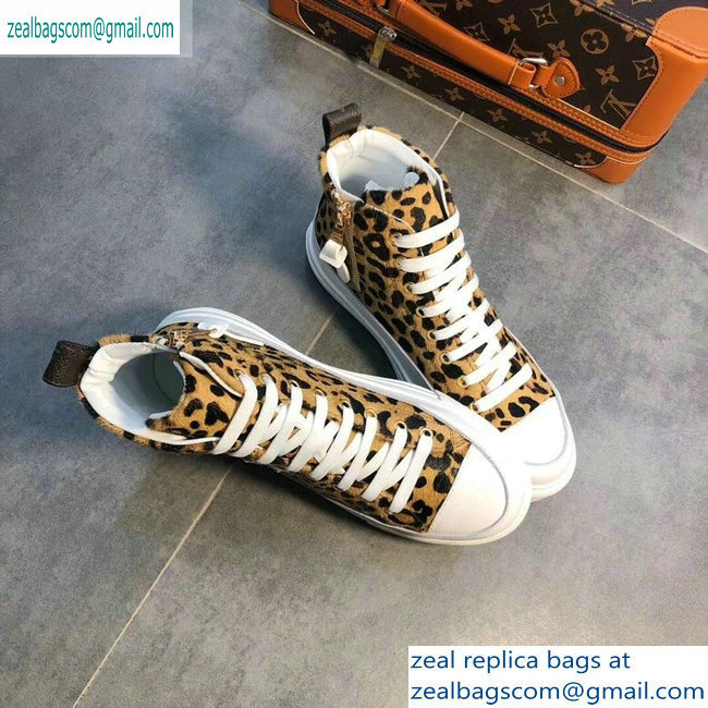 Louis Vuitton Stellar Sneakers Boots Pony-styled 2019