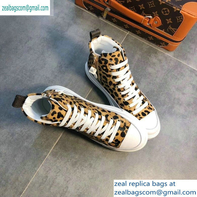 Louis Vuitton Stellar Sneakers Boots Pony-styled 2019 - Click Image to Close