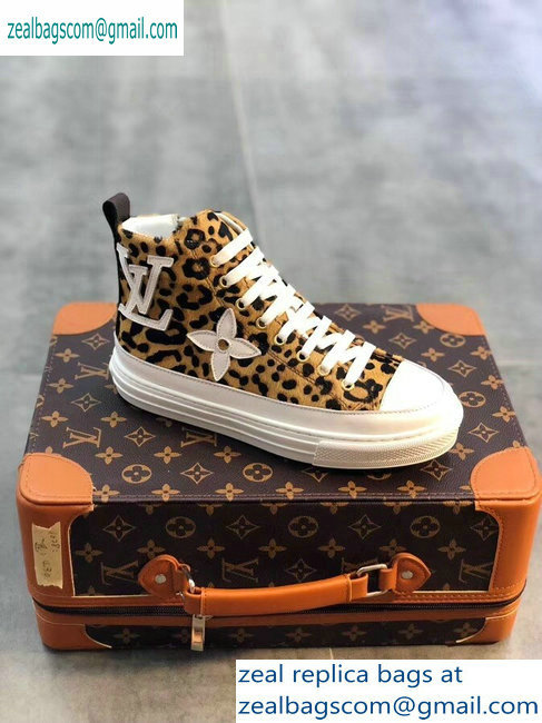 Louis Vuitton Stellar Sneakers Boots Pony-styled 2019