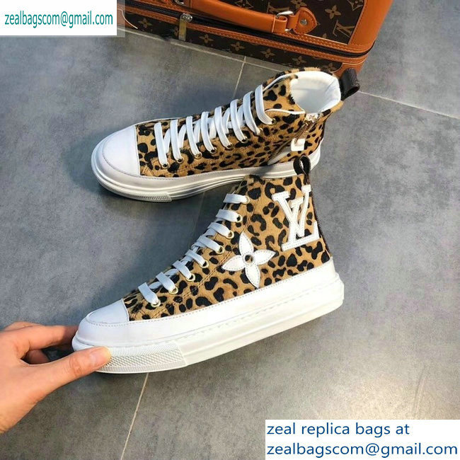 Louis Vuitton Stellar Sneakers Boots Pony-styled 2019 - Click Image to Close