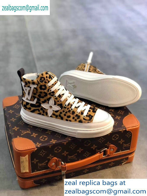 Louis Vuitton Stellar Sneakers Boots Pony-styled 2019
