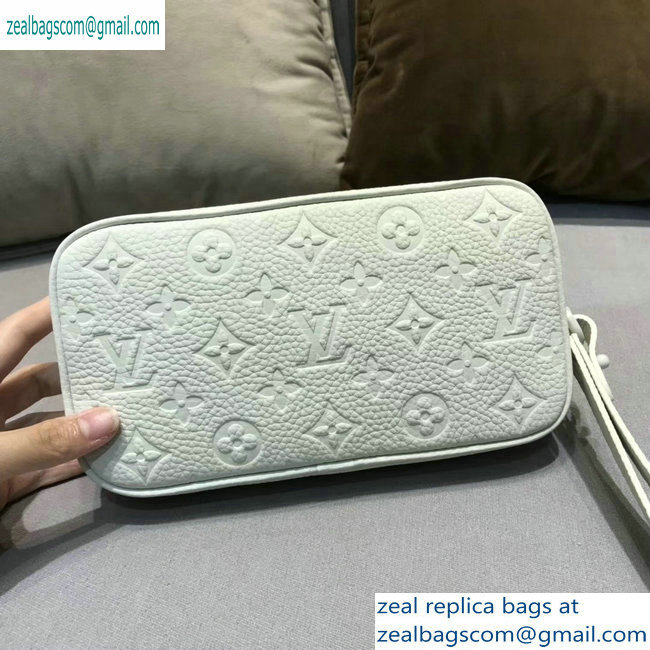 Louis Vuitton Taurillon Monogram Pochette Volga Pouch Bag M53554 white 2019 - Click Image to Close