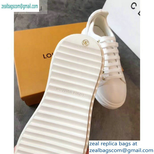 Louis Vuitton Time Out Sneakers New Wave Quilted White 2019 - Click Image to Close