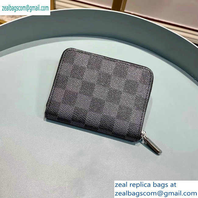 Louis Vuitton Zippy Coin Purse Damier Graphite Canvas