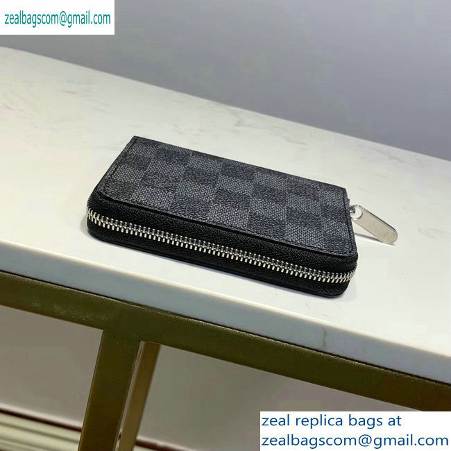 Louis Vuitton Zippy Coin Purse Damier Graphite Canvas