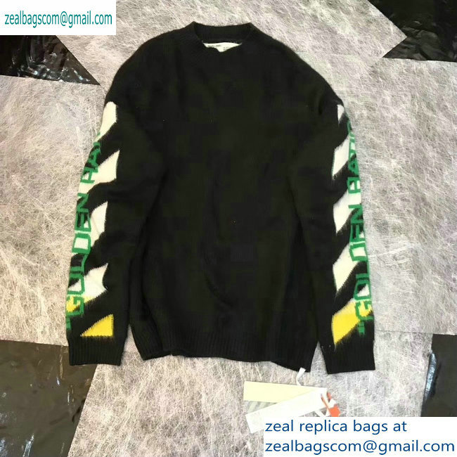 Off-White Print Sweater 2019 - Click Image to Close