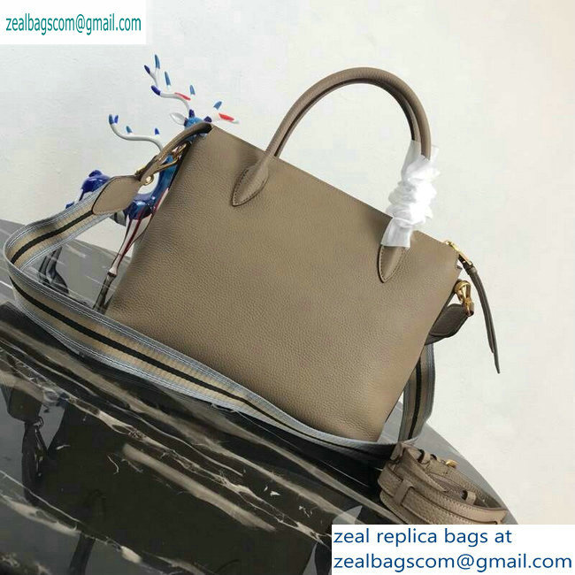 PRADA Calf leather TOTE bag 1BA157 apricot