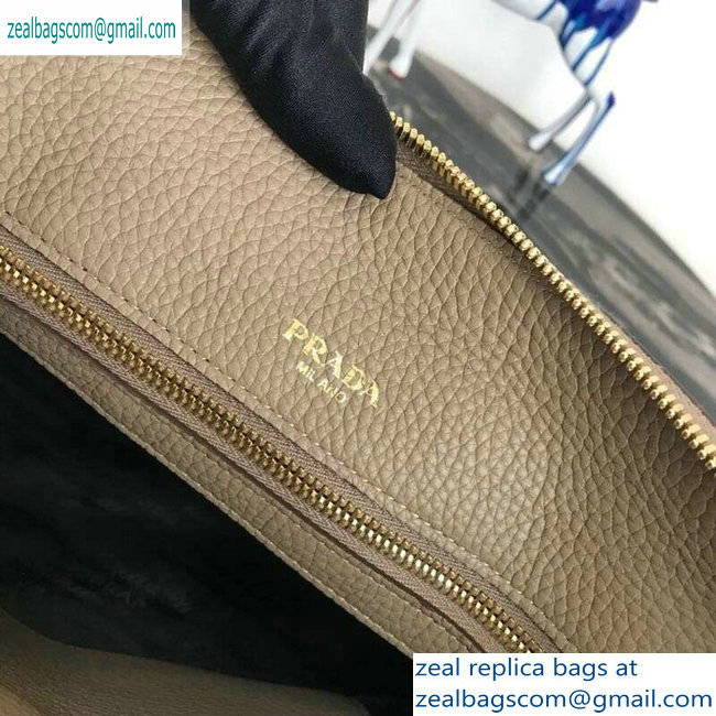 PRADA Calf leather TOTE bag 1BA157 apricot