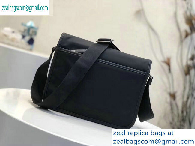 Prada Nylon Shoulder Bag 2VD769 Black 2019