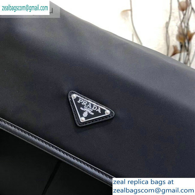 Prada Nylon Shoulder Bag 2VD769 Black 2019