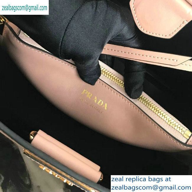 Prada Saffiano Leather Matinee Medium Handbag 1BA249 Nude 2019