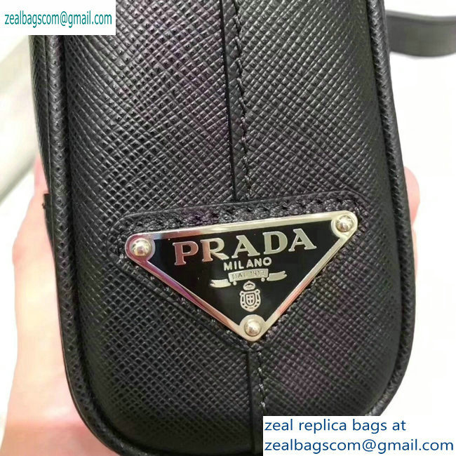 Prada Saffiano Leather Shoulder Bag 2VD019 Black 2019