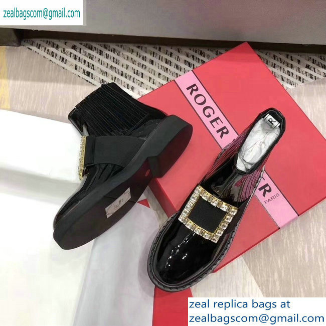 Roger Vivier Chelsea Viv' Rangers Strass Buckle Ankle Boots 2019