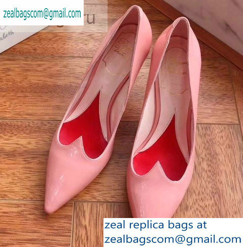 Roger Vivier Heel 8.5cm I love Vivier Pumps Pink 2019 - Click Image to Close