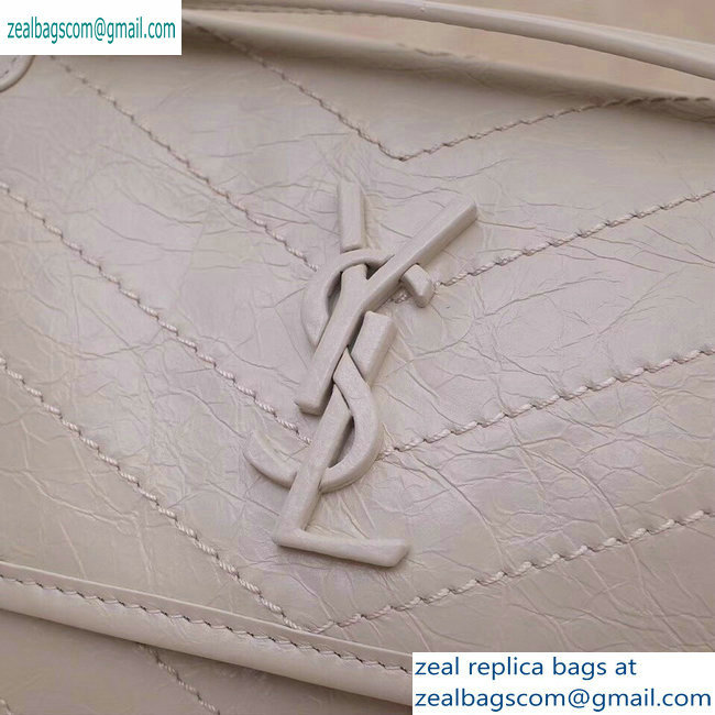 Saint Laurent Niki Baby Bag in Vintage Leather 533037 Creamy