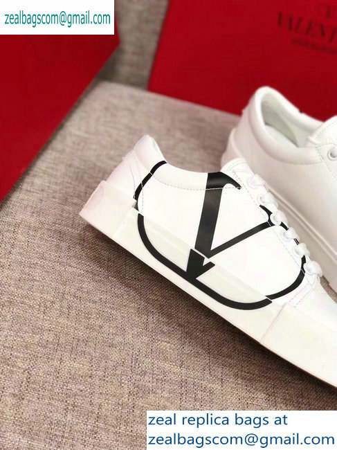 Valentino VLOGO Leather Tricks Low-top Sneakers White 2019