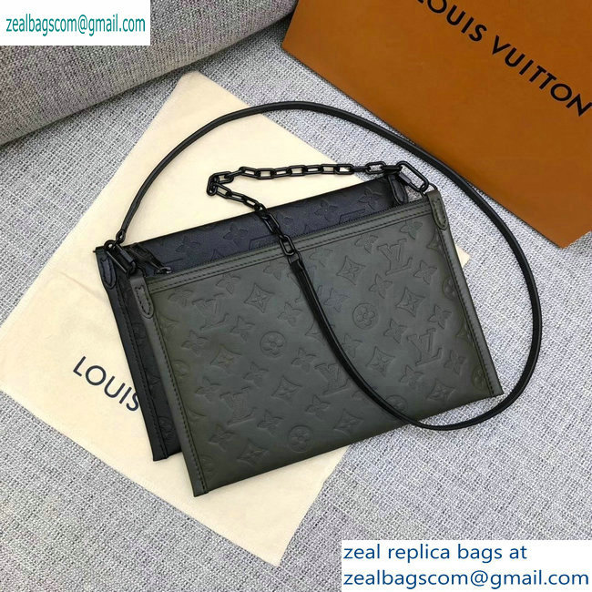 louis vuitton DOUBLE FLAT MESSENGER bag M44635 - Click Image to Close