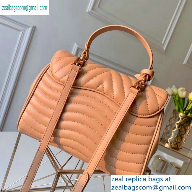 louis vuitton new wave top handle bag nude pink