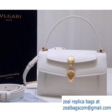 Alexander Wang x Bvlgari 18cm Belt Bag White 2019