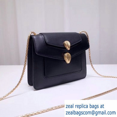 Alexander Wang x Bvlgari 20cm Duette Crossbody Bag Black 2019 - Click Image to Close