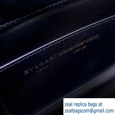 Alexander Wang x Bvlgari 20cm Duette Crossbody Bag Black 2019