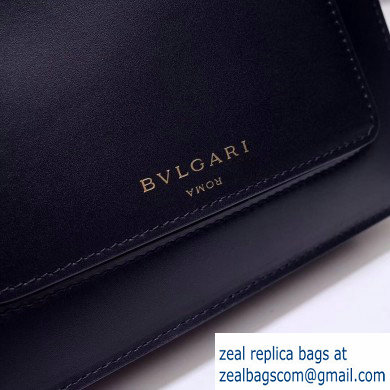 Alexander Wang x Bvlgari 20cm Duette Crossbody Bag Black 2019 - Click Image to Close