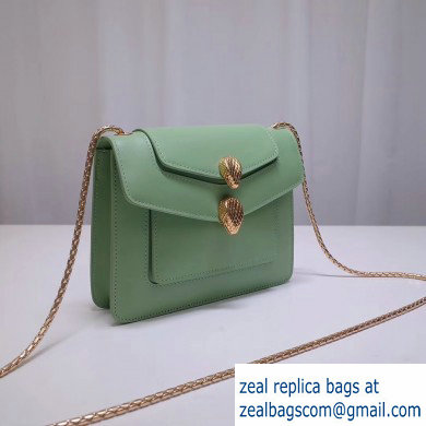 Alexander Wang x Bvlgari 20cm Duette Crossbody Bag Green 2019